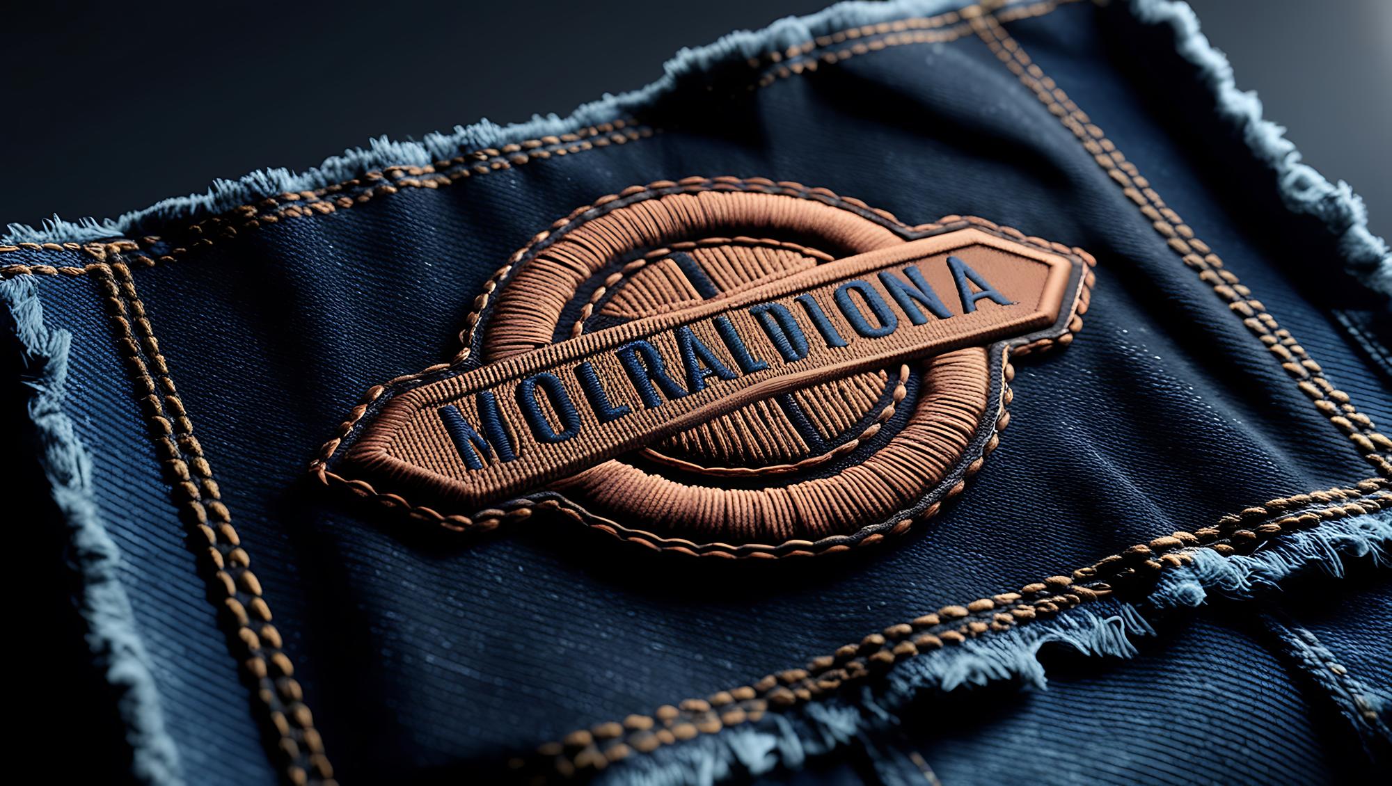 Pracownia haftu — rękodzieło premium logo